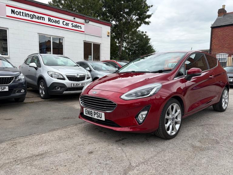 2018 Ford Fiesta 1.0 EcoBoost 125 Titanium X 3dr HATCHBACK Petrol Manual
