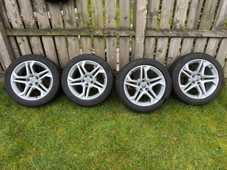 18'' GENUINE AUDI Q5 5 STAR SPOKE WHEELS & GREAT TYRES