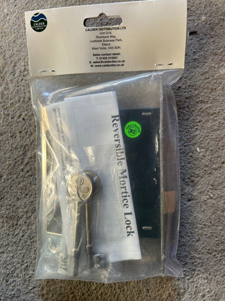 3 lever mortice lock ( 5 pack ) 