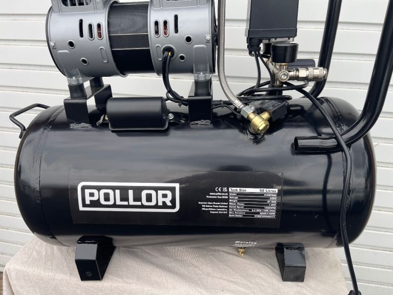 POLLOR PLCOF050 50 Litre Air Compressor - Brand New