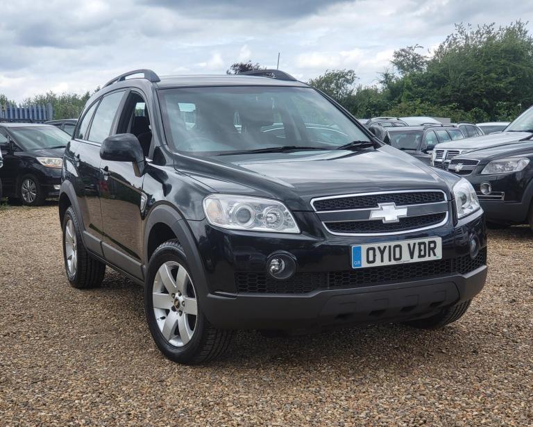 2010 CHEVROLET CAPTIVA 2.0 VCDi LT 5 DOOR 7 SEATER AUTOMATIC BLACK