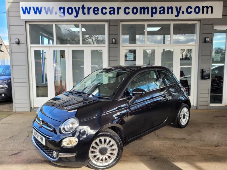 FIAT 500 1.2 1.2 69hp Lounge Black Manual Petrol 2019