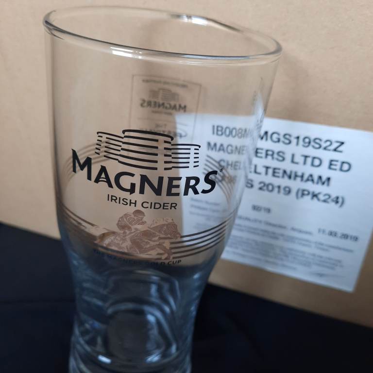 Magners glassware 