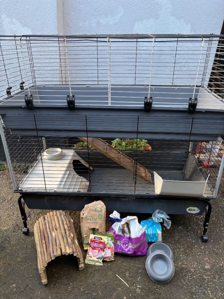 Ferplast XL 2 storey indoor guinea pig /small rabbit cage