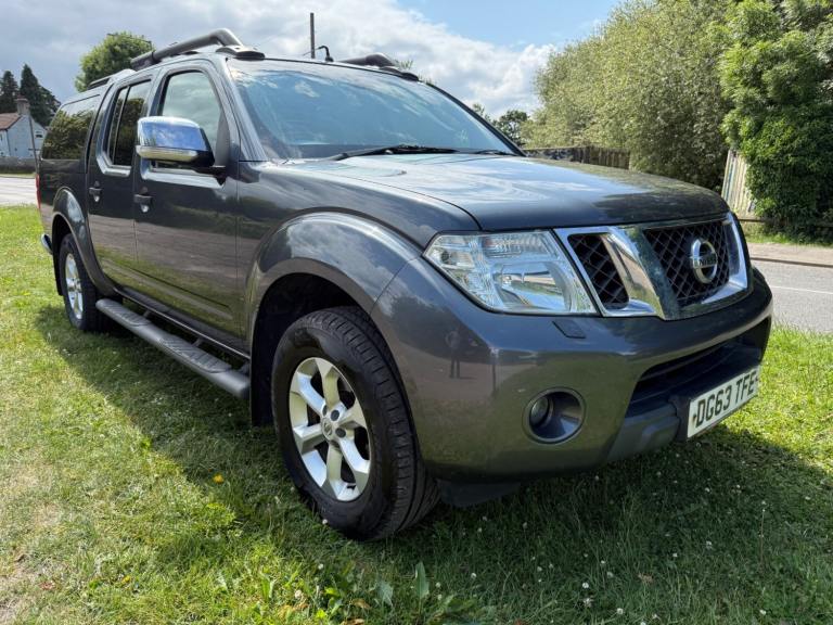 2013 63 NISSAN NAVARA 2.5 DCI DOUBLE CAB PICKUP TEKNA 190 4WD MOT 06/26 PX SWAPS
