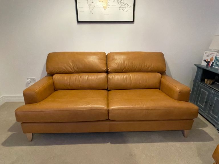 3 Seater Leather Sofa