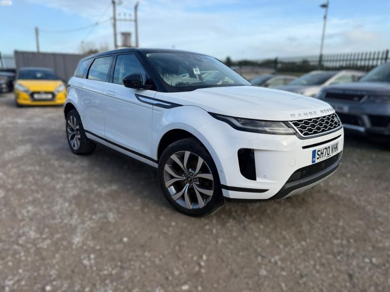 2020 70 LAND ROVER RANGE ROVER EVOQUE P300E HSE PETROL HYBRID AUTOMATIC WHITE 