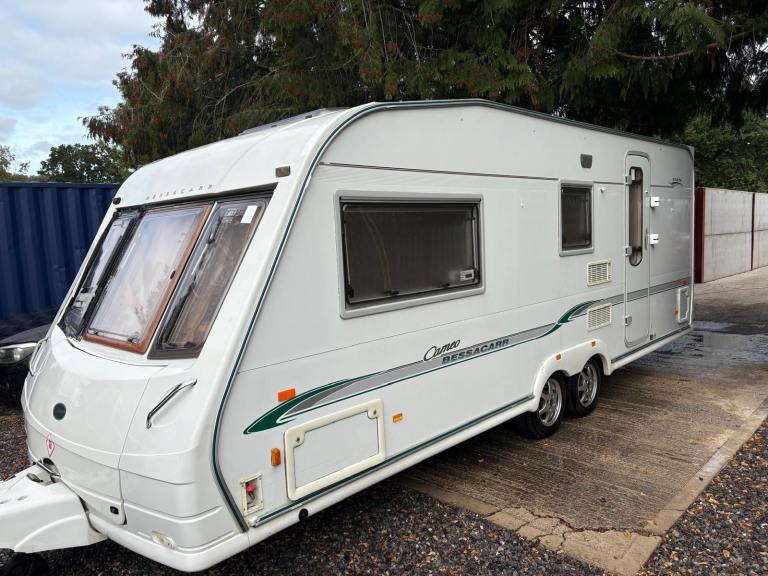 2004 Bessacarr four Berth twin wheel caravan.