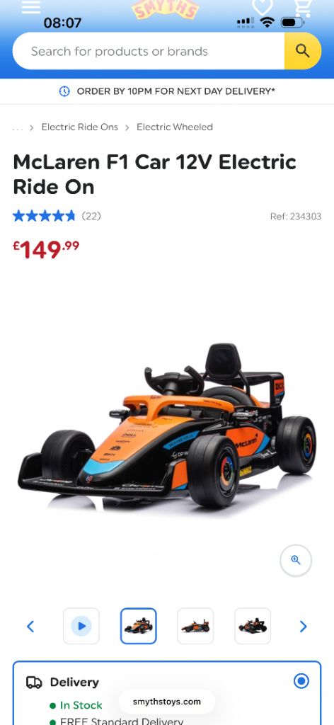 McLaren electric car 