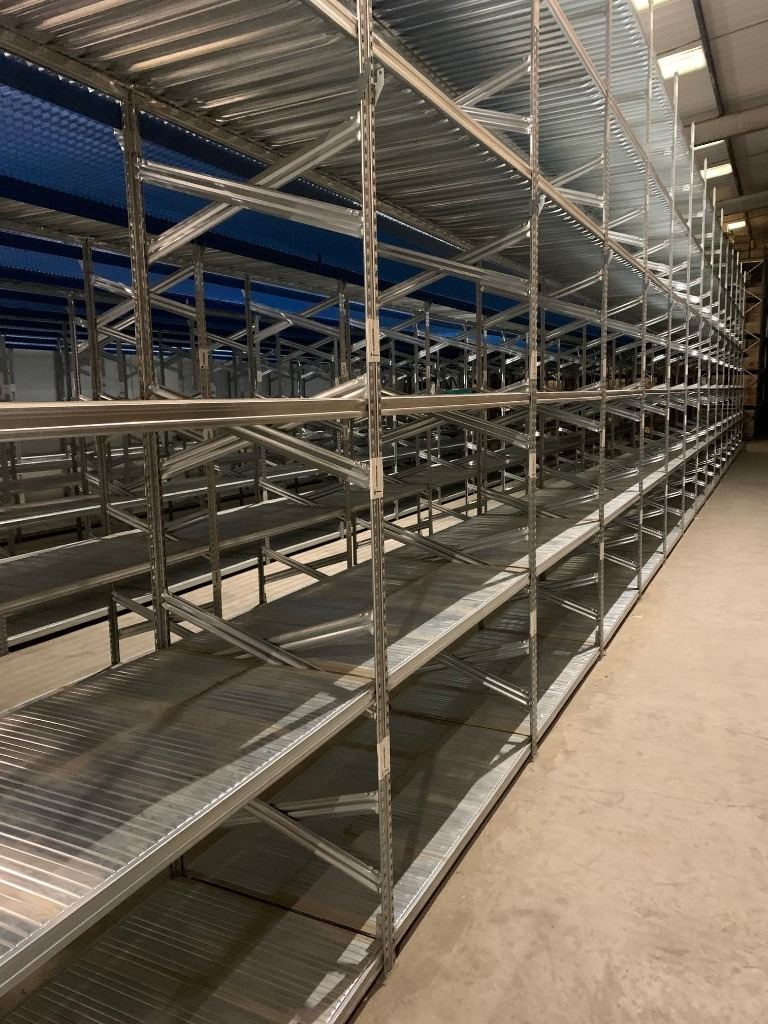 supershelf longspan shelving 4.5 meters high pallet racking storage 500 bays