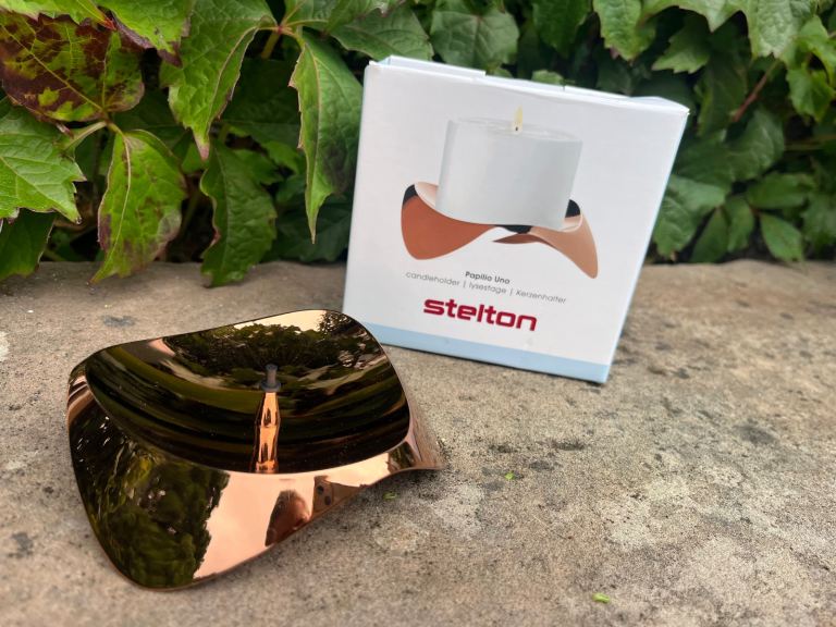 Stelton Copper Candle Holder