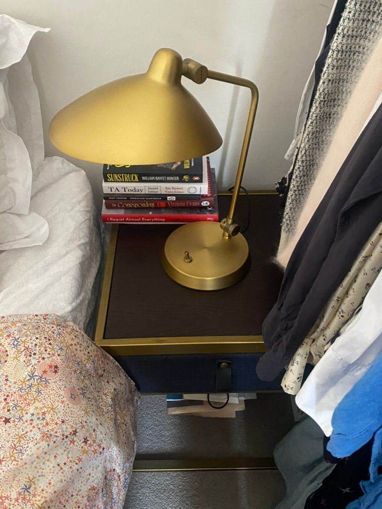 Pair of Heals Brass Milton Metal Desk Lamp / Table Lamp – Good as New Condition