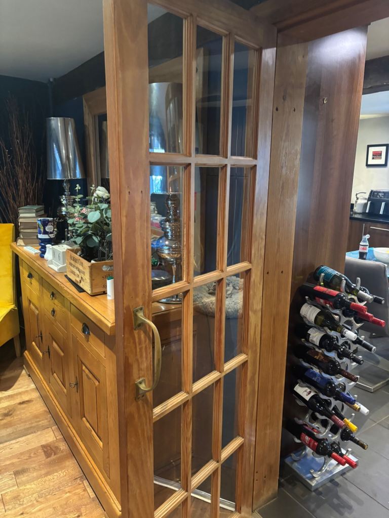 Solid wood swing doors 