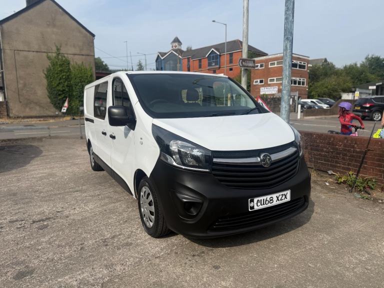 2018 Vauxhall Vivaro 1.6 CDTi 2900 Crew Cab L2 H1 Euro 6 - 12 MONTH MOT