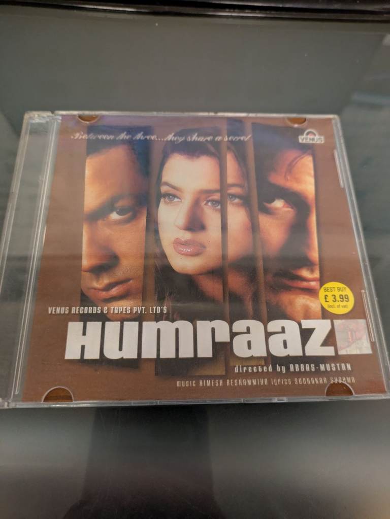  Humraaz Indian Asian Hindi Bollywood Blockbuster Movie Soundtrack Music CD Album ref 54