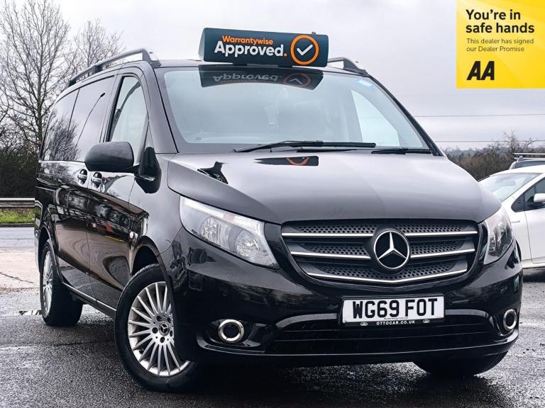 2019 Mercedes-Benz Vito 2.1 116 Diesel Auto PCO Ready 9 Seats 3 Keys Double Cab 5dr ULEZ Complian...