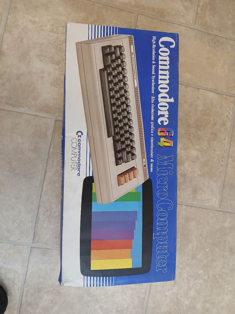 Vintage Commodore 64 boxed untested