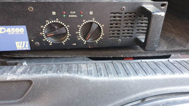 Yamaha p4500 power amp 1240w 