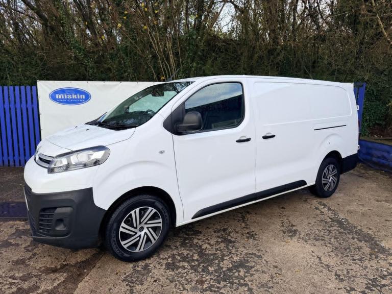 2021 Citroen Dispatch 1200 1.5 BlueHDi 100 Enterprise Long Wheel Base Diesel Van In White  PANEL ...