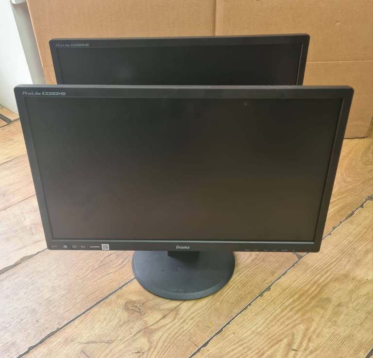 Iiyama Prolite E2282HS HDMI, VGA, DVI 22 Inch  Monitor 