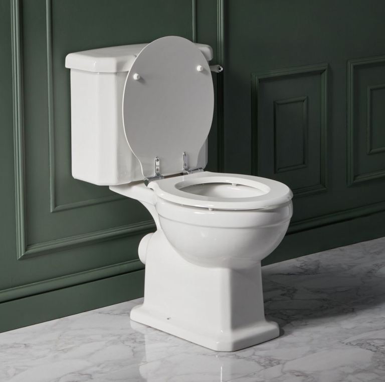 Milano Elizabeth - Traditional Close Coupled Toilet Bowl (no Cistern Or Seat)