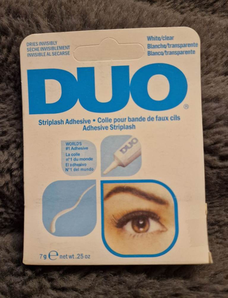 DUO Striplash Adhesive – White/Clear (7 g / 0.25 oz)