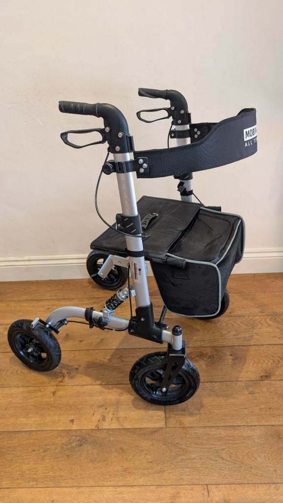 Rollator mobility walker (suspension all terrain) MINT condition 