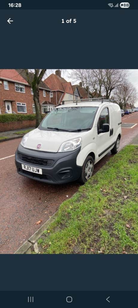 Fiat, FIORINO, Panel Van, 2017, Manual, 1248 (cc)