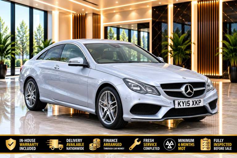 2015 Mercedes-Benz E Class E220 BlueTEC AMG Line 2dr 7G-Tronic COUPE Diesel Automatic