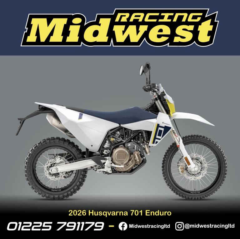 Husqvarna 701 Enduro 2026 4 year warranty