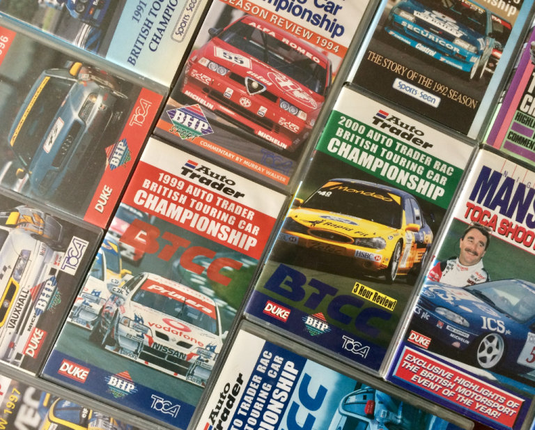 BRITISH TOURING CAR CHAMPIONSHIP - BTCC - 1988 TO 2004 - VHS - BUNDLE OF 18 FOR £60