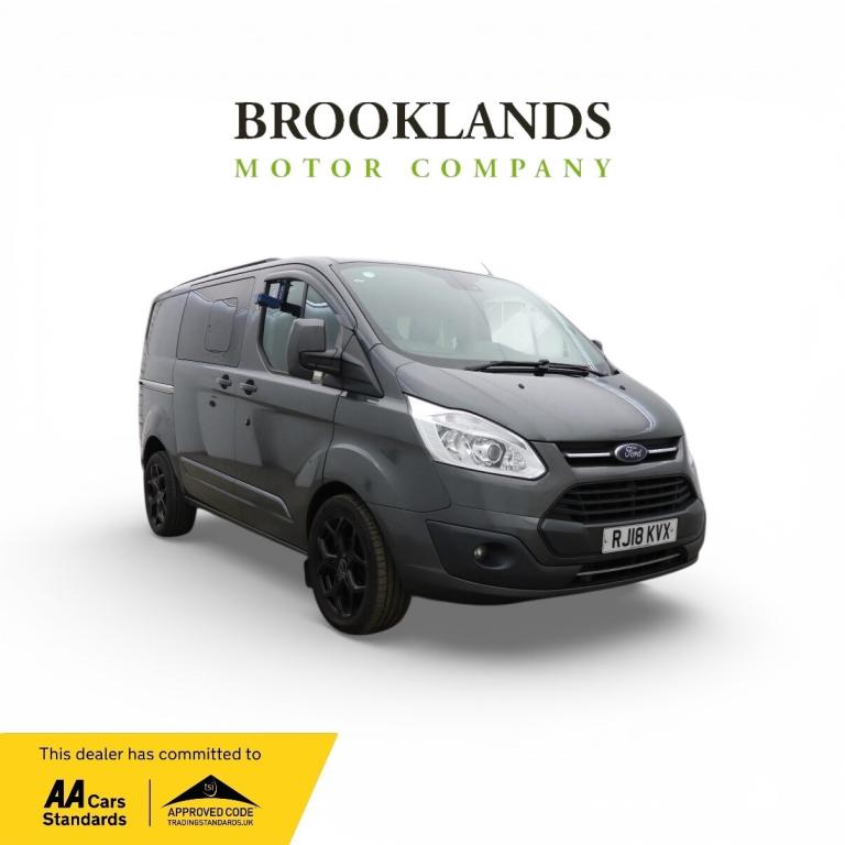 2018 Ford Transit Custom 2.0 TDCi 340 TREND 6DR 5 SEATER CREW VAN PANEL VAN DIESEL MANUAL  L1 H2 ...