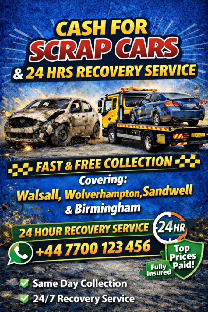 Scrap Cars Wanted for Cash 