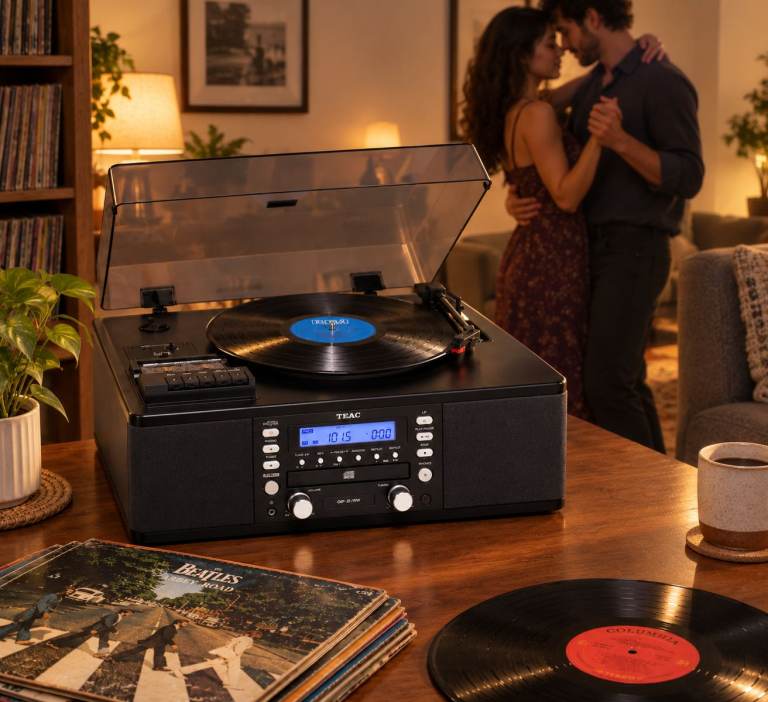 TEAC LP-R550USB is an all-in-one music system