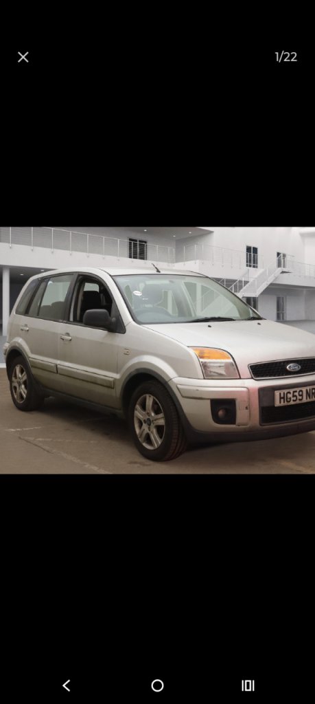 image for Ford, FUSION, Hatchback, 2009, Manual, 1388 (cc), 5 doors