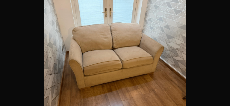 Sofa Bed - Preloved - Quality - With Cover
