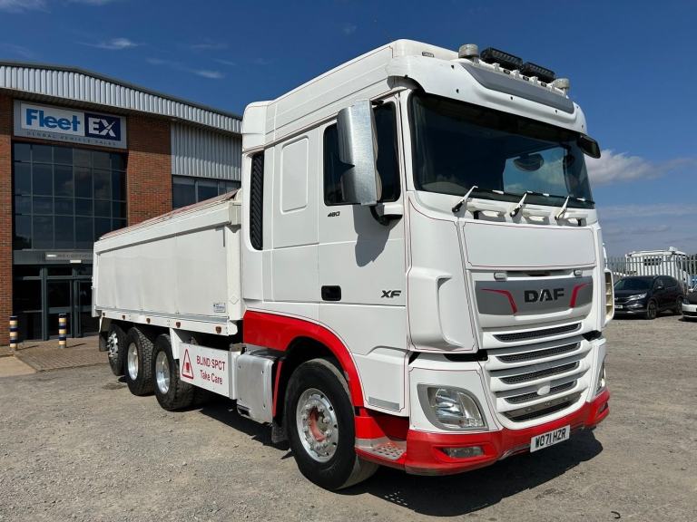 DAF FAW XF480 8X4 TRIDEM ALUMINIUM INSULATED TIPPER 2021 – WO71 HZR