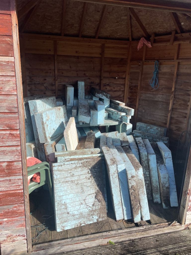 Used Blue Insulation Boards - Various Sizes