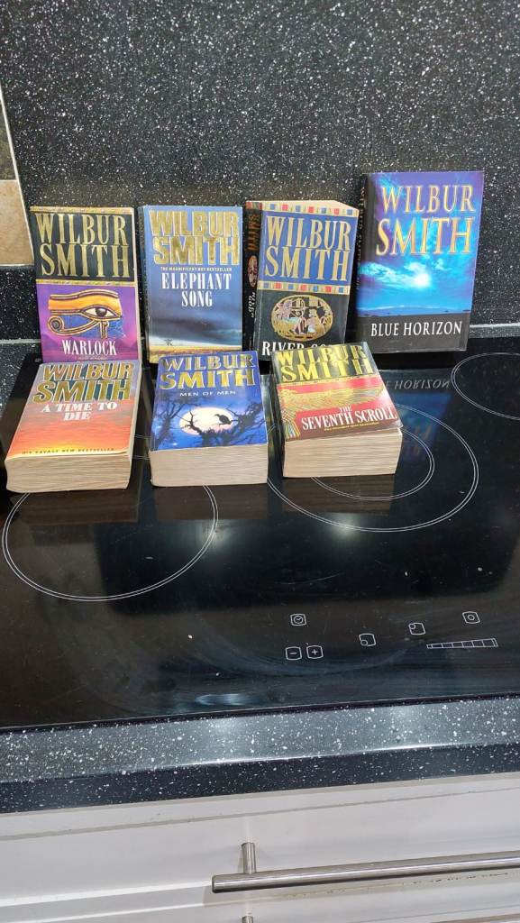Bundle of Wilbur Smith Books 