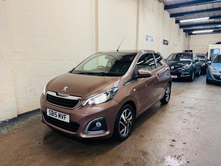 2015 Peugeot 108 1.2 VTi Allure 3dr HATCHBACK Petrol Manual