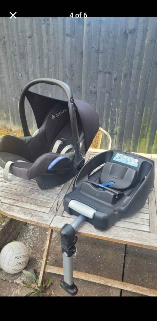 Maxi cosi - easy base & car seat - black