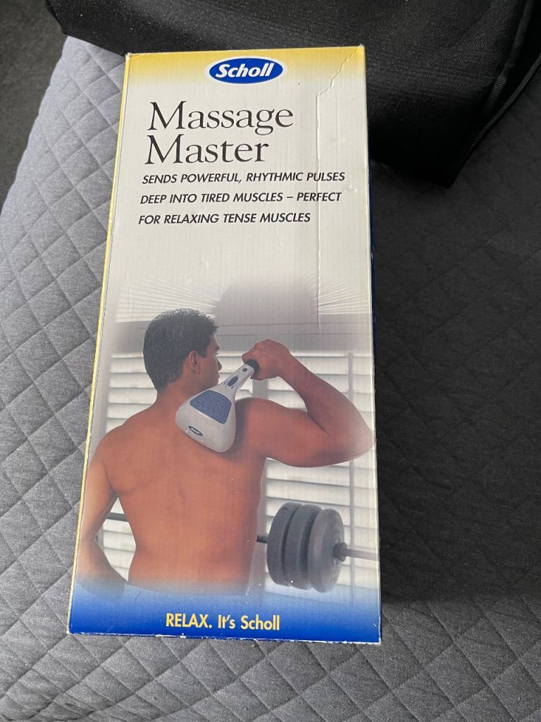 Scholl Massage Master Handheld Massager – Good Condition