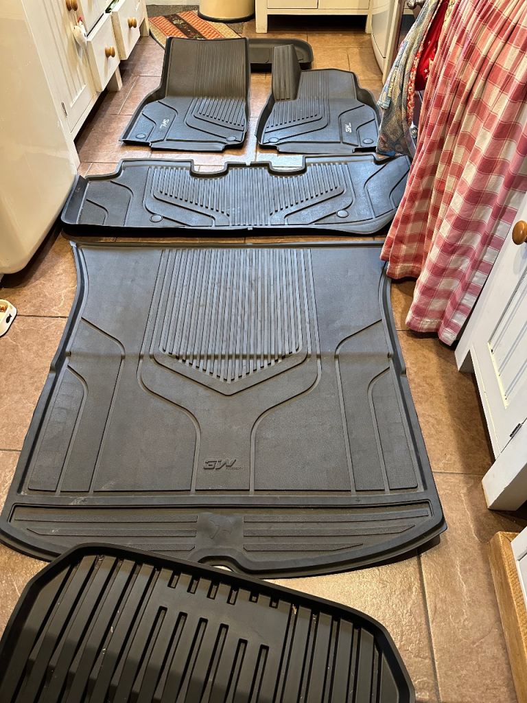3W All Weather Car Mats Tesla Model Y 2021-2024