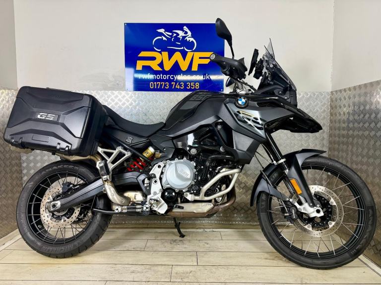 BMW F 850 GS TE TRIPLE BLACK, 2023, 72 REG, ONLY 7,377 MILES, FBMWSH, EXTRAS