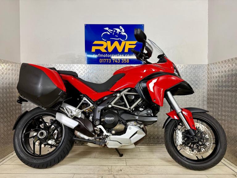 DUCATI MULTISTRADA 1200 S TOURING, 2015, ONLY 5,910 MILES!!, FULL MOT & SERVICED