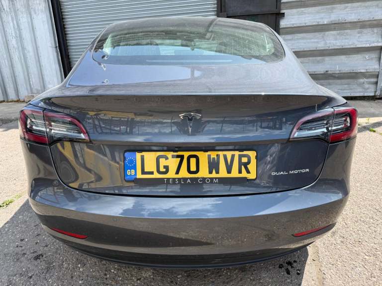 2021 70 REG TESLA MODEL 3 LONG RANGE AWD DAMAGED REPAIRABLE SALVAGE