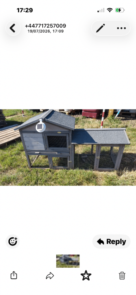 Rabbit hutch 