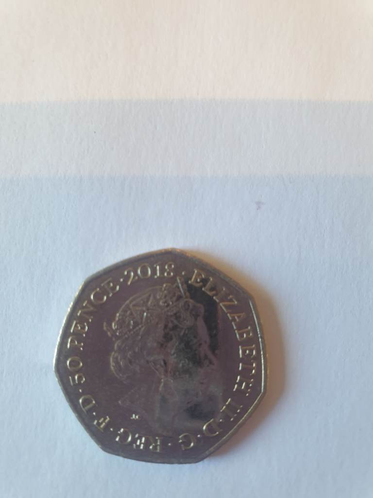 50 PENCE COIN 