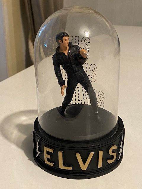 Elvis 'The King' Glass Dome Ornament *BRAND NEW BOXED NUMBERED*