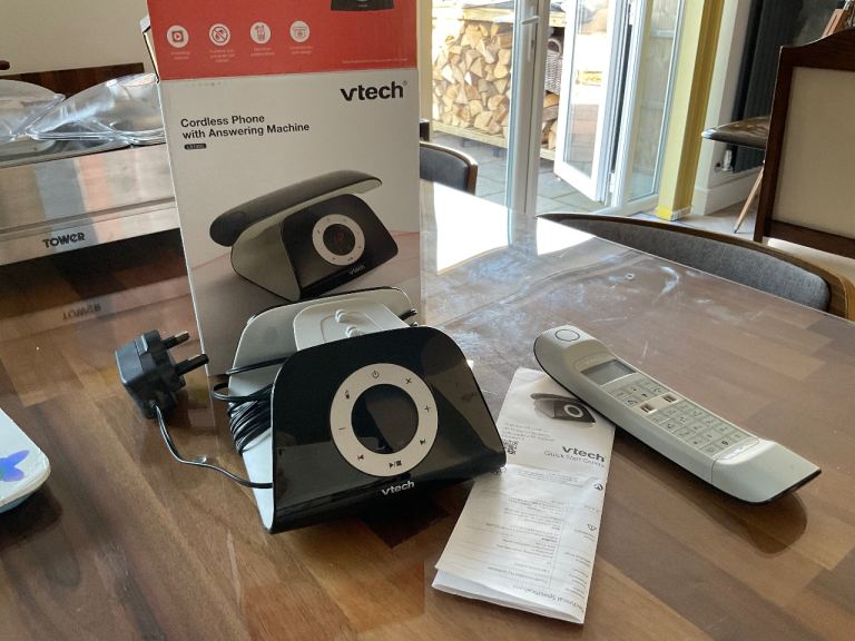 Vtech Cordless Phone with Answering Machine - Good Condition